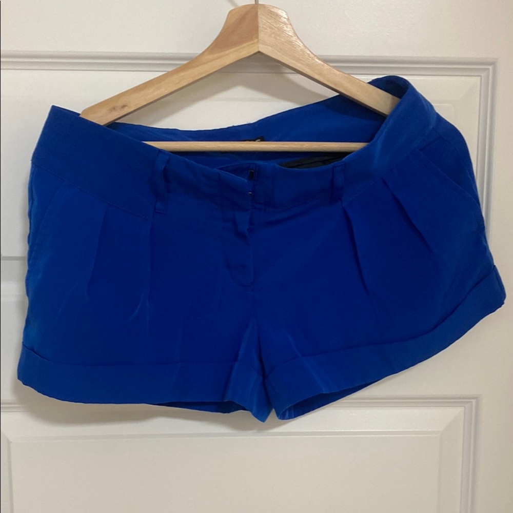 Women's Blue Shorts Express size 6
